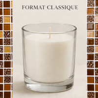 180g - Format classique H83 D74 <br><i> Format polyvalent, <br>s'adapte à toutes les ambiances</i>