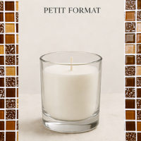 70g - Petit format H66 D58 <br><i> Idéal pour découvrir nos parfums<br>ou offrir une petite attention.</i>